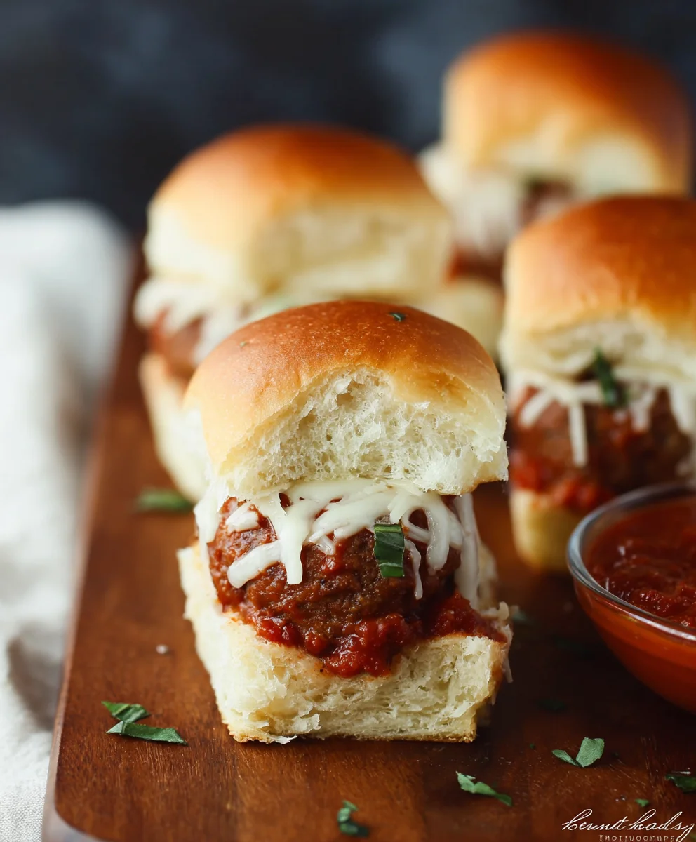 Easy Beef Meatball Sliders - Quick & Delicious Recipe