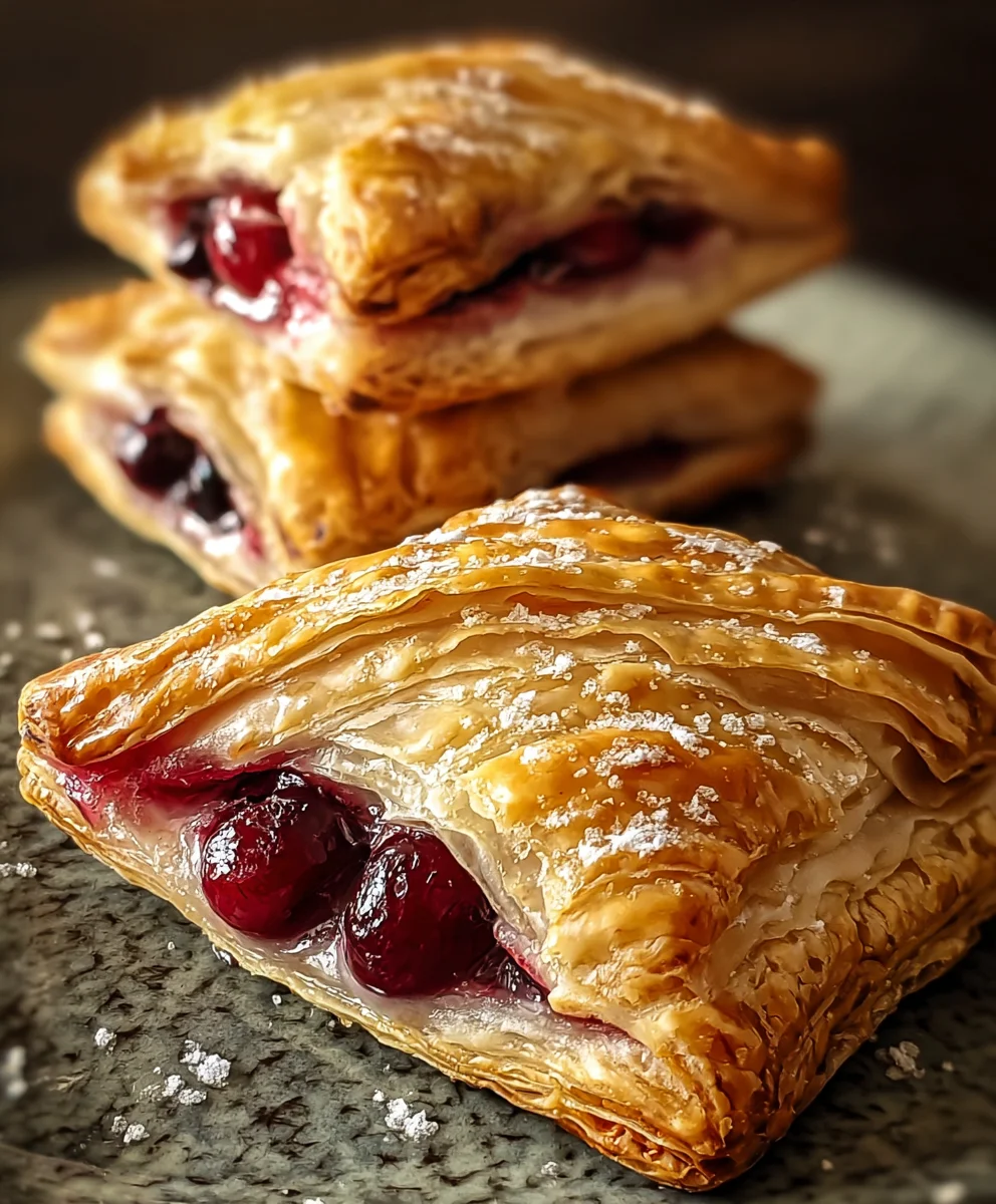 Easy Cherry Turnovers - Quick & Delicious Dessert Recipe