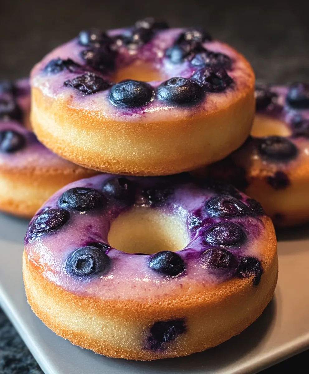 Keto Blueberry Donuts- Delicious Low Carb Treat