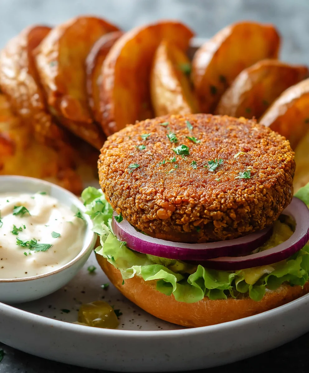 Easy Lentil Burgers - Simple Ingredient Recipe