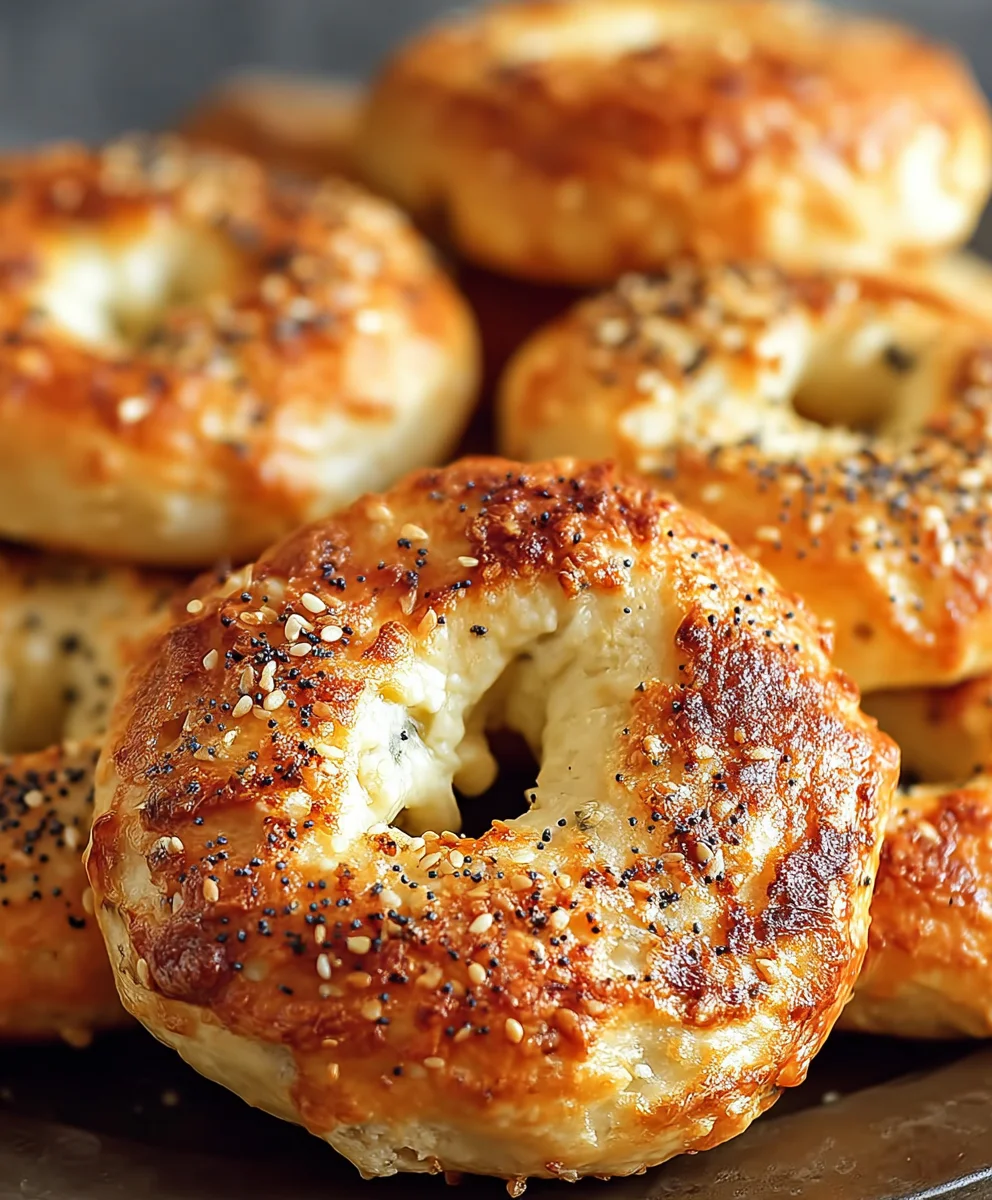 Greek Yogurt Bagels-High Protein Twist