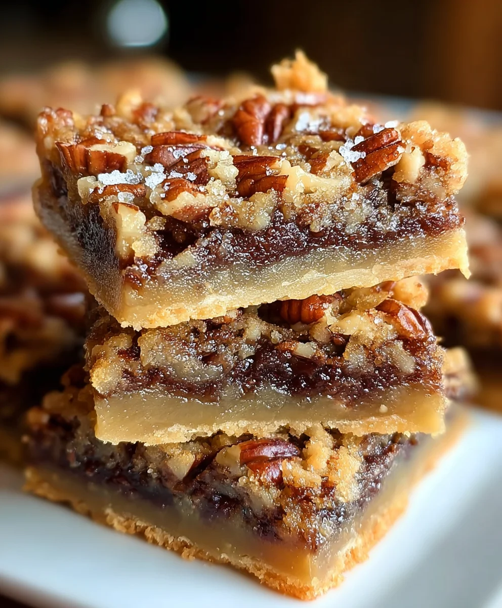 German Chocolate Pecan Pie Bars-Easy Dessert Recipe