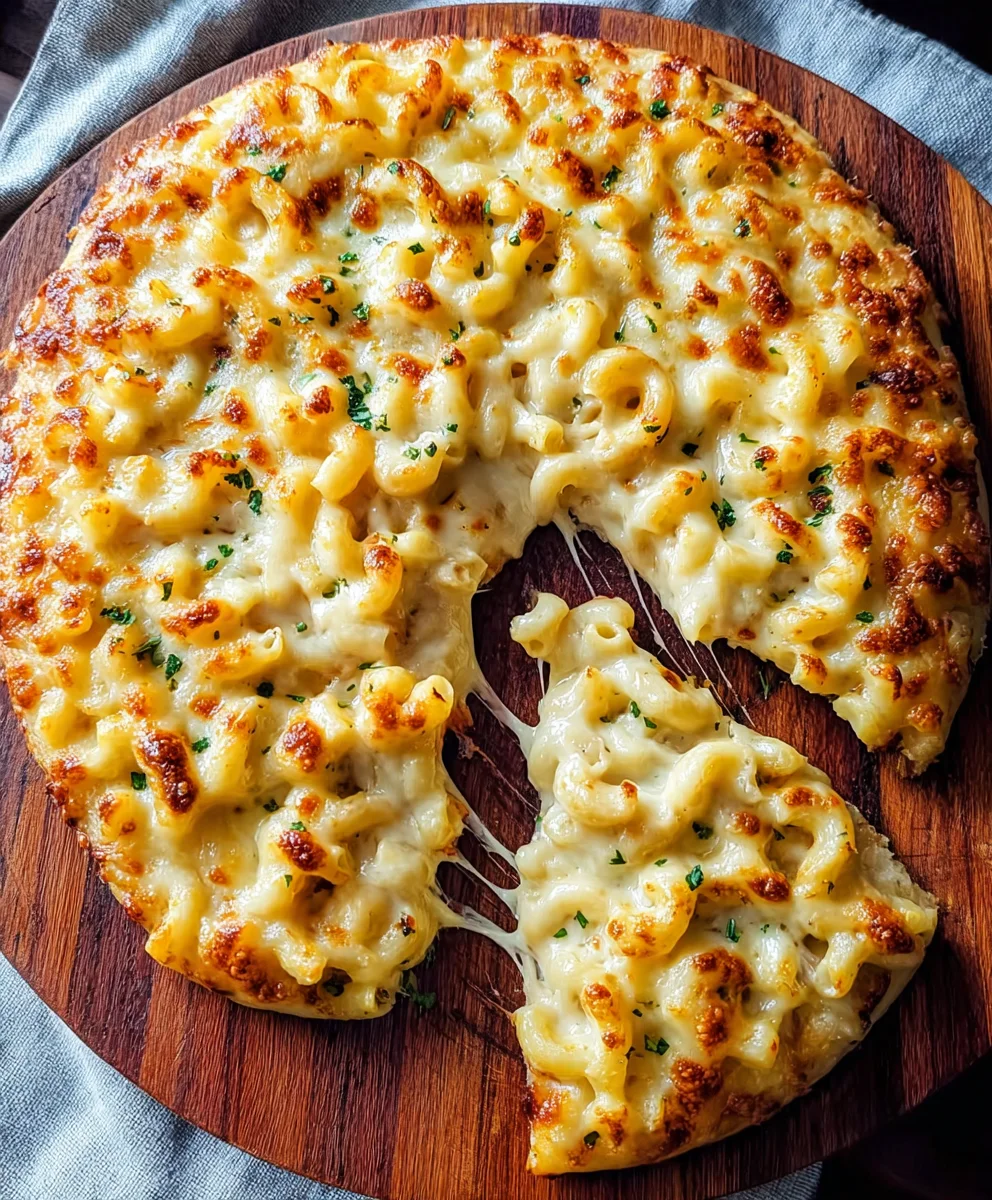 Ultimate Mac & Cheese Pizza Recipe - Creamy Cheesy Perfection