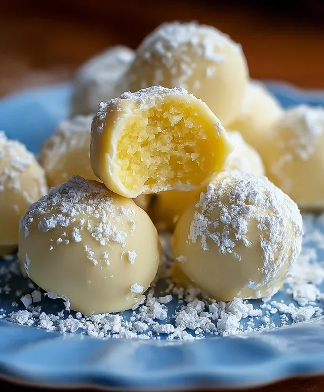 Lemon Truffles