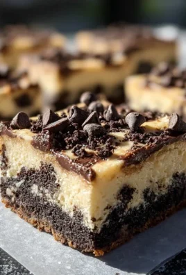 Chocolate Chip Oreo Cheesecake Bars