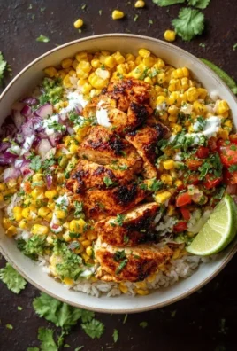 Street Corn Chicken Rice Bowl