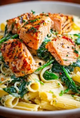 Salmon Spinach Pasta Dish: A Delicious and Nutritious Recipe to Try Today