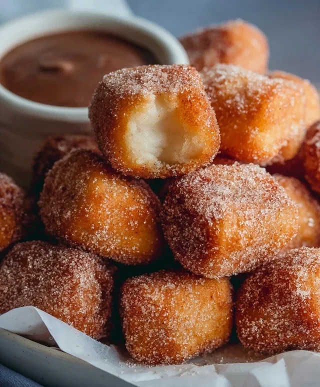 Sweet Air Fryer Churro Bites Recipe