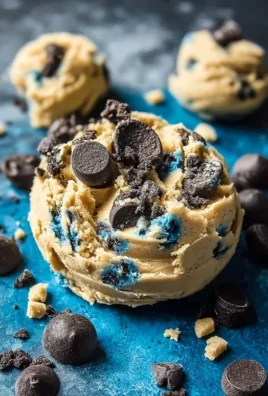 Cookie Monster Edible Cookie Dough