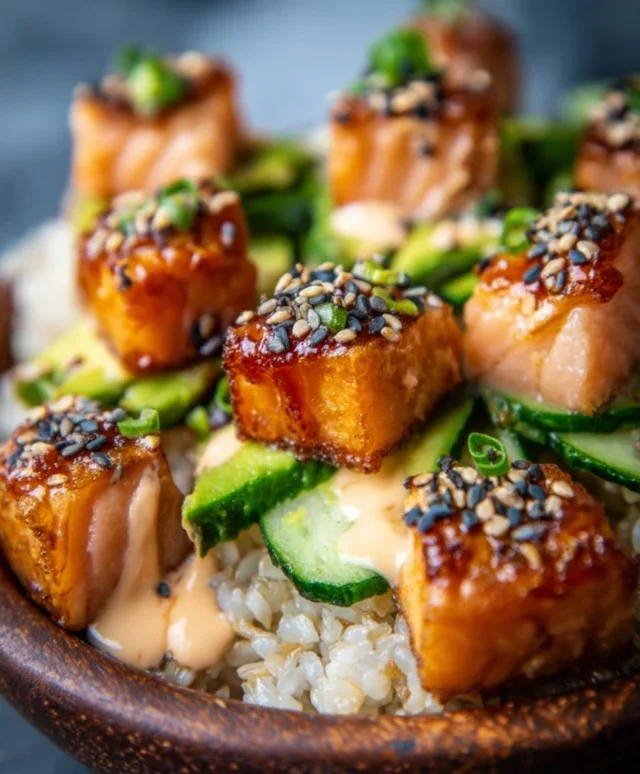 Bang Bang Salmon Bites