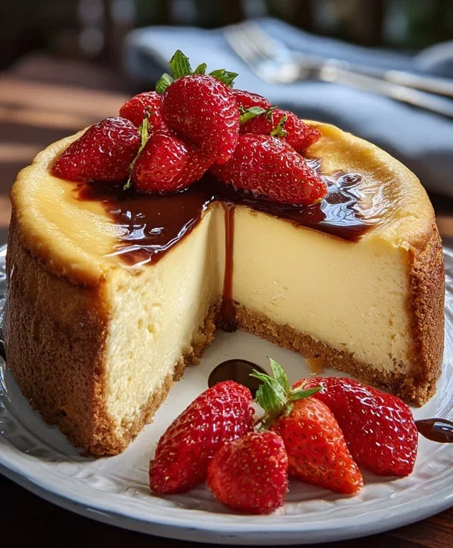 Cheesecake with Pound Cake Center