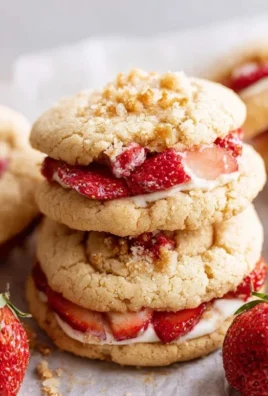 Strawberry Shortcake Cookies