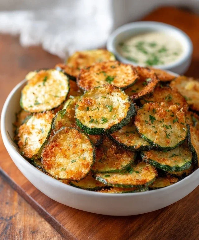 Crispy Zucchini Chips