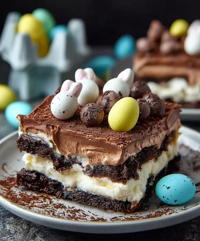 Easter Chocolate Lasagna