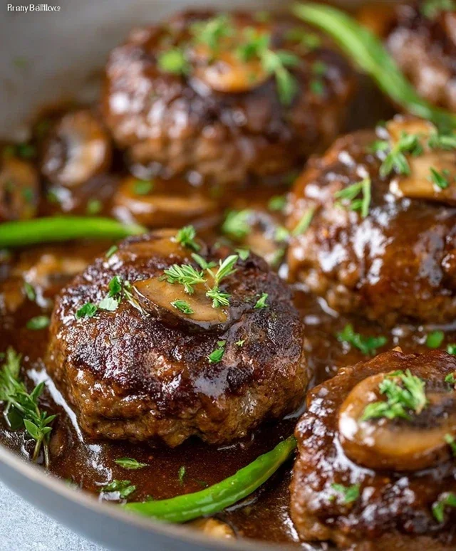 Easy Homemade Salisbury Steak