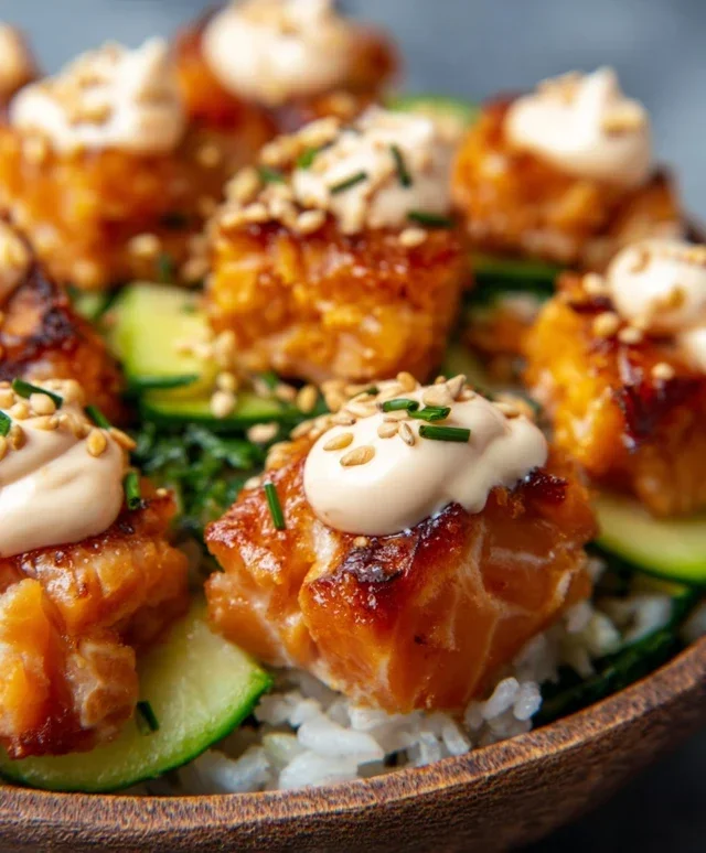 Bang Bang Salmon Bites