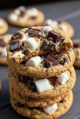S'mores Cookies and Cream Cookies