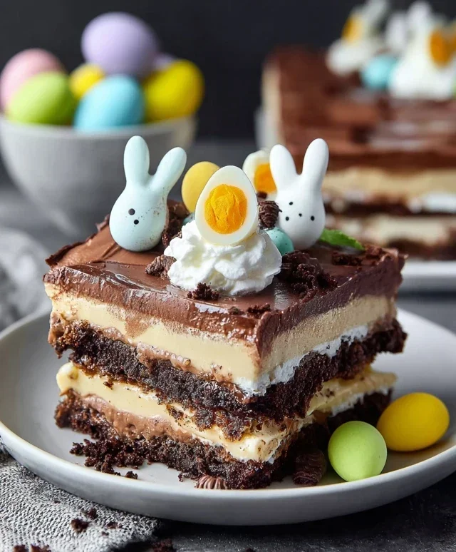 Easter Chocolate Lasagna