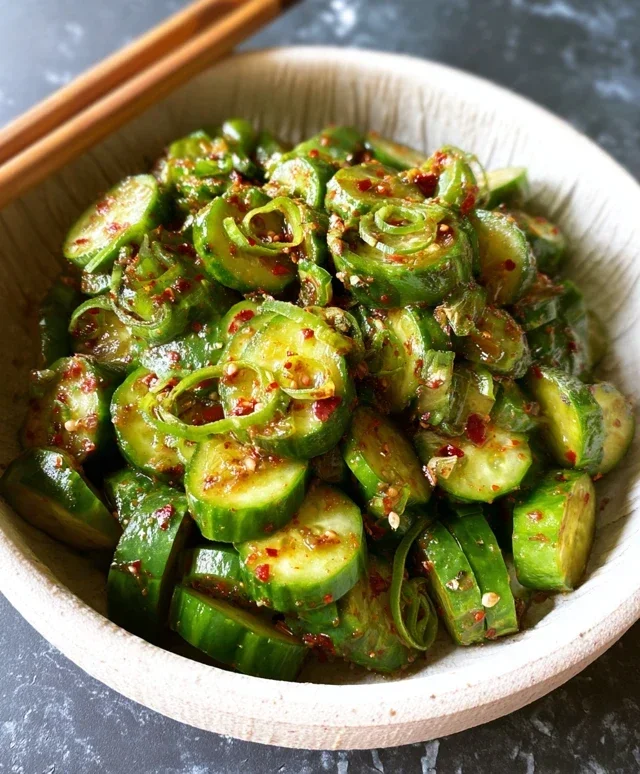 Spicy Asian Cucumber Salad