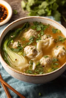 Naked Wonton Soup