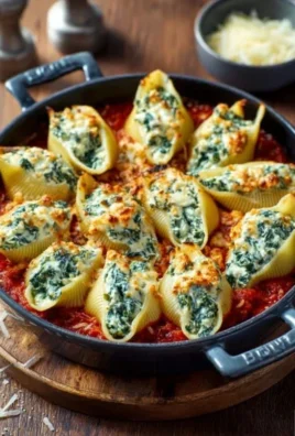Spinach and Ricotta Stuffed Shells Recipe