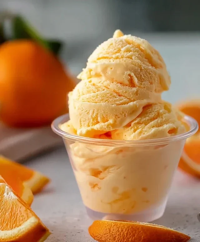 Orange Crush Sherbet