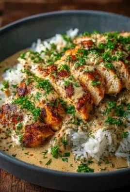 High Protein Creamy Cajun Chicken Rice