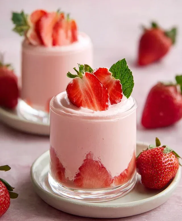 Strawberry Mousse