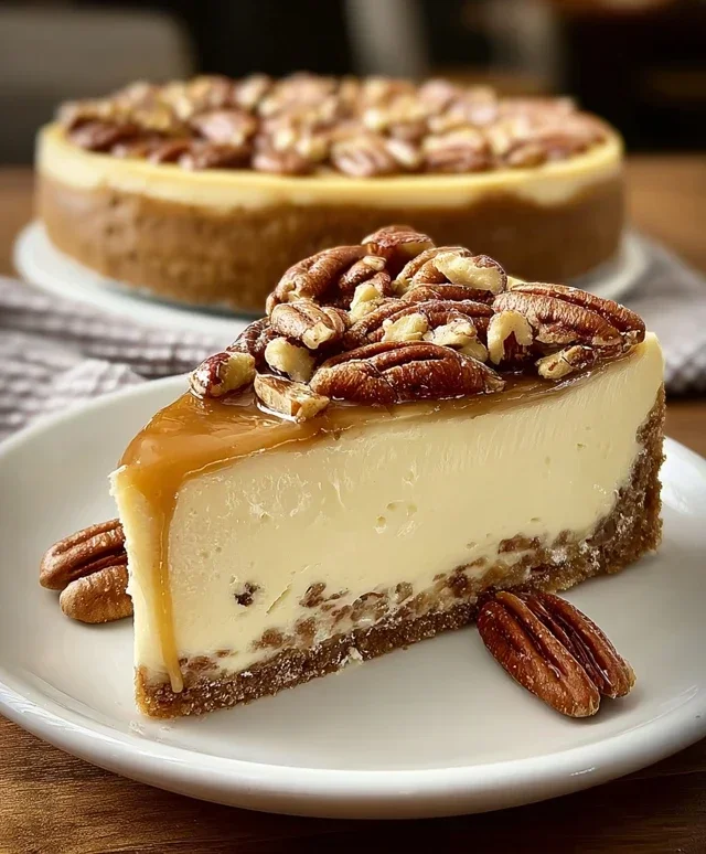 Butter Pecan Cheesecake