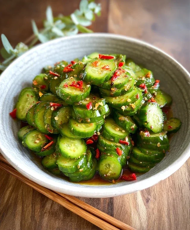 Spicy Asian Cucumber Salad