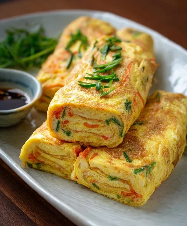 Gyeran Mari (Korean Rolled Omelette)