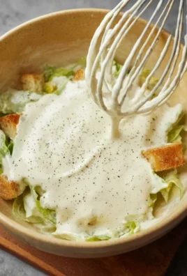 Caesar Salad Dressing (Classic, Creamy & 5 Minutes) 🥗