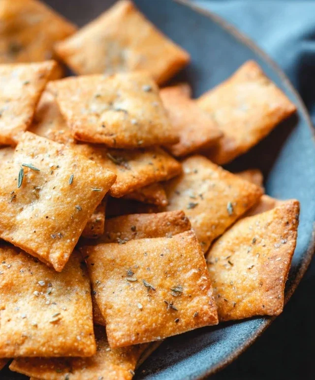 Keto Crackers (2 ingredients!)