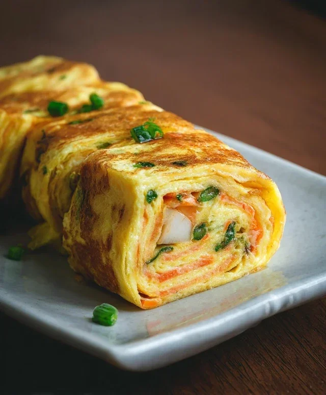 Gyeran Mari (Korean Rolled Omelette)