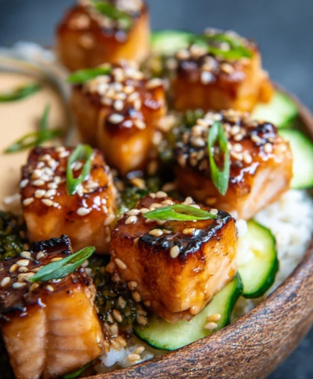 Bang Bang Salmon Bites