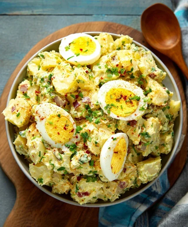 Deviled Egg Potato Salad