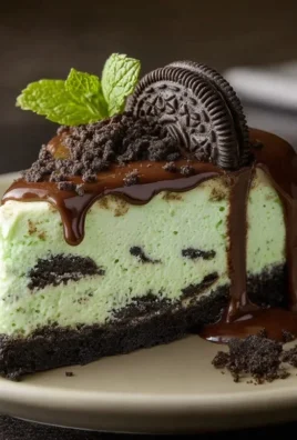Mint Oreo Cheesecake Delight