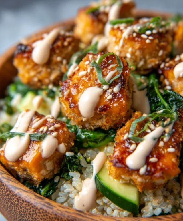 Bang Bang Salmon Bites