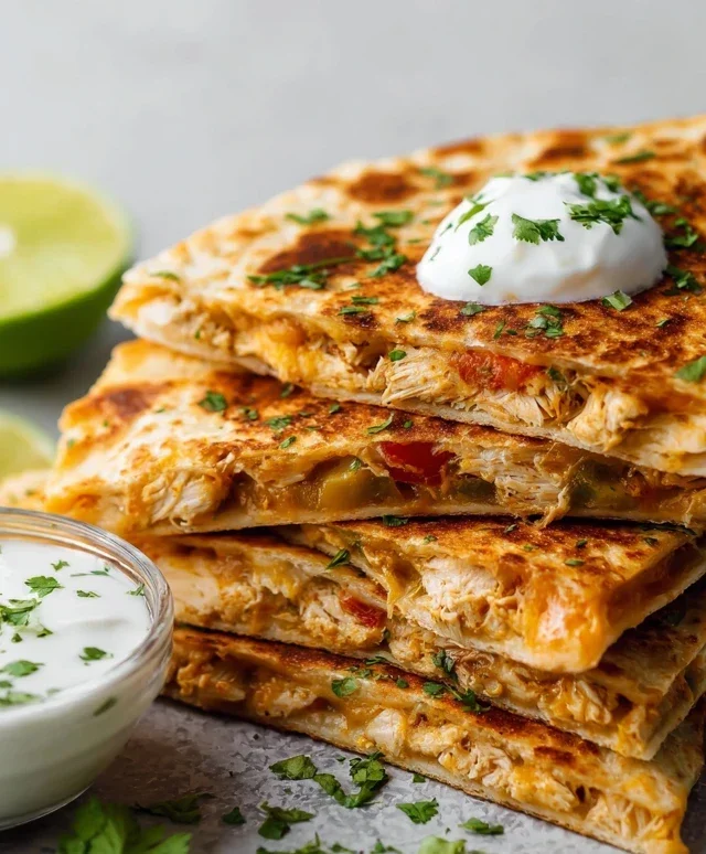 Keto Chicken Quesadilla