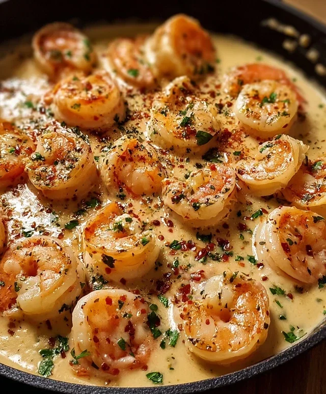 Creamy Garlic Shrimp