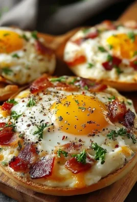 English Muffin Breakfast Pizza
