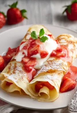 Strawberry Crepes
