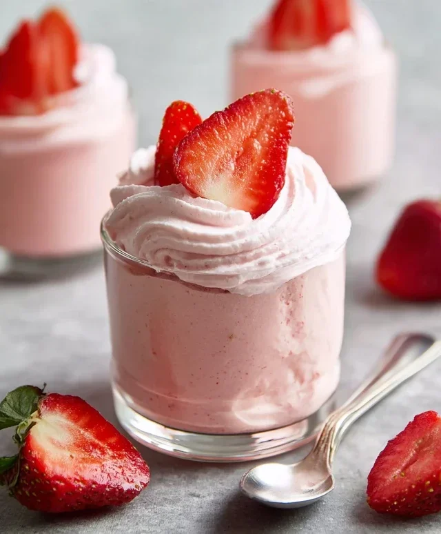 Strawberry Mousse