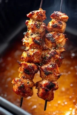 Bang Bang Chicken Skewers