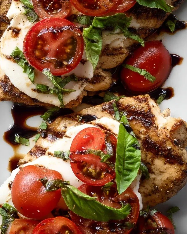 Grilled Chicken Caprese
