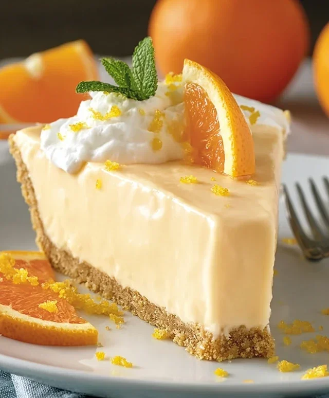 Orange Creamsicle Pie