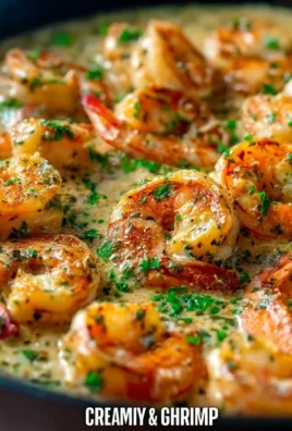 Creamy Garlic Shrimp (15 mins)