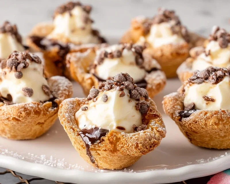 Mini Cannoli Cups