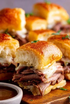 Easy French Dip Sliders Recipe