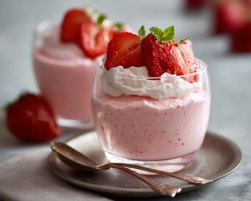 Strawberry Mousse